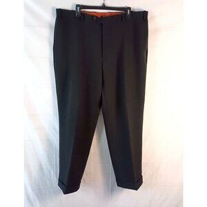 Ferretti Uomo 100% Wool Dress Pants Men’s 40x29 Cuffed Hem Excellent